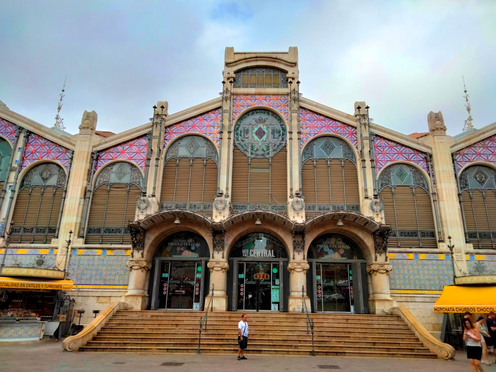 The Central Market building in Valencia